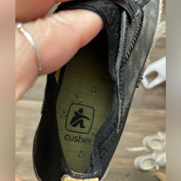 Cushe Men’s Size 8 Brown & Black Canvas Slip On Shoes Shucoon Mocc - Picture 8 of 9